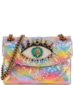 Kurt Geiger London Kensington Mini Rainbow Sequin Eye Crossbody Bag -Kurt Geiger Shop 00000000 zi 01fa9e41 deb5 411e 88c6 0ef2744b62d7