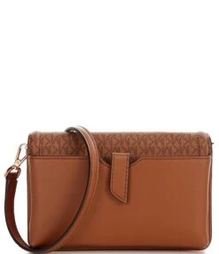 Michael Kors Signature Logo Jet Set Small Phone Crossbody Bag -Kurt Geiger Shop 00000000 zi 0288067f e217 4036 92bb 4b3058d52855 01 ai