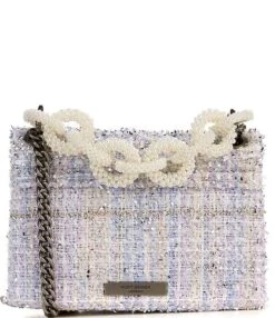Kurt Geiger London Mini Kensington Tweed Pearl Chain Crossbody Bag -Kurt Geiger Shop 00000000 zi 033fb10d 7b6a 4822 9311 7ec4c770ad25 01 ai