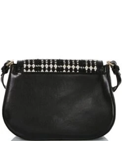 BRAHMIN Hillside Collection Small Nadine Saddle Crossbody Bag
