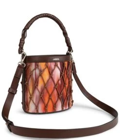 Jason Wu Isla Vegan Leather Convertible Crossbody Bucket Bag