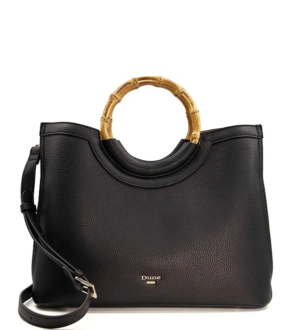 Dune London Distinguish Large Bamboo Handle Satchel Bag 3 Dune London Distinguish Large Bamboo Handle Satchel Bag - Afbeelding 3
