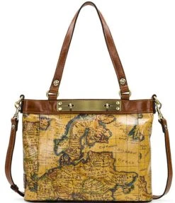 Patricia Nash Arden Leather European Map Print Tote Bag -Kurt Geiger Shop 00000000 zi 09c2e401 23f3 48fb 8cf4 0621938bf0d0