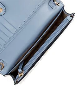 Michael Kors Signature Logo Jet Set Small Phone Crossbody Bag