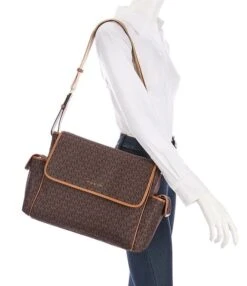 Michael Kors Travel Large Signature Logo Diaper Messenger Bag -Kurt Geiger Shop 00000000 zi 0e1c5436 8c0d 48d1 817e e1ed78d70231 03 ai