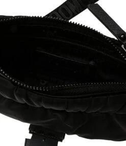 Steve Madden Astro Black Puffy Quilted Nylon Chain Detailing Mini Shoulder Bag -Kurt Geiger Shop 00000000 zi 11e9583c 66ff 44db 9312 0e2e54d81414 02 ai
