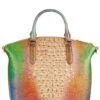 BRAHMIN Abalone Collection Leather Duxbury Multi Satchel Bag