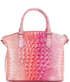 BRAHMIN Ombre Melbourne Collection Leather Duxbury Cupid Satchel Bag -Kurt Geiger Shop 00000000 zi 13eae214 7791 43ab 8504 f88e63bc6ca0 01 ai