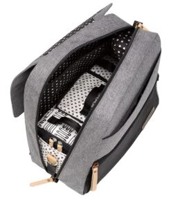 Petunia Pickle Bottom Colorblock Canvas Meta Backpack - Graphite/Black -Kurt Geiger Shop 00000000 zi 154366a8 e9c8 4e77 8b65 c4eb187ac689 03 ai