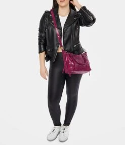 Aimee Kestenberg Chakra Magenta Cobra Satchel Crossbody Bag -Kurt Geiger Shop 00000000 zi 1548e945 85e6 4f62 a52b d9839c00ac1c 04 ai