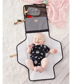 Skip Hop Pronto Signature Striped Diaper Changing Station