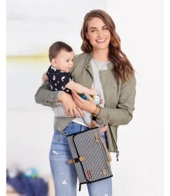 Skip Hop Pronto Signature Striped Diaper Changing Station -Kurt Geiger Shop 00000000 zi 158ce97a 18f6 4eb6 9f31 c4a0bae7c1cf 05 ai