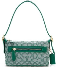 COACH Signature Logo Jacquard Demi Shoulder Bag -Kurt Geiger Shop 00000000 zi 16ad3e23 6602 43ba 97b2 8ecb18cb9ece