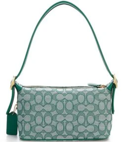 COACH Signature Logo Jacquard Demi Shoulder Bag -Kurt Geiger Shop 00000000 zi 16ad3e23 6602 43ba 97b2 8ecb18cb9ece 01 ai
