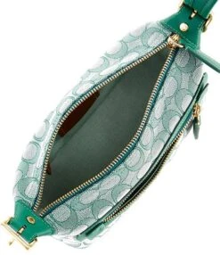 COACH Signature Logo Jacquard Demi Shoulder Bag -Kurt Geiger Shop 00000000 zi 16ad3e23 6602 43ba 97b2 8ecb18cb9ece 02 ai