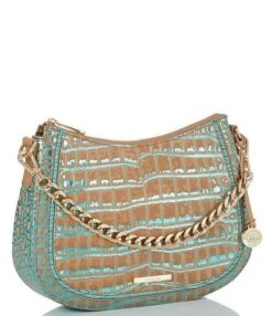 BRAHMIN Fremont Collection Shayna Mineral Blue Crossbody Bag -Kurt Geiger Shop 00000000 zi 18d73d70 ceb7 4d8f 8021 6e7a91cebad3 03 ai
