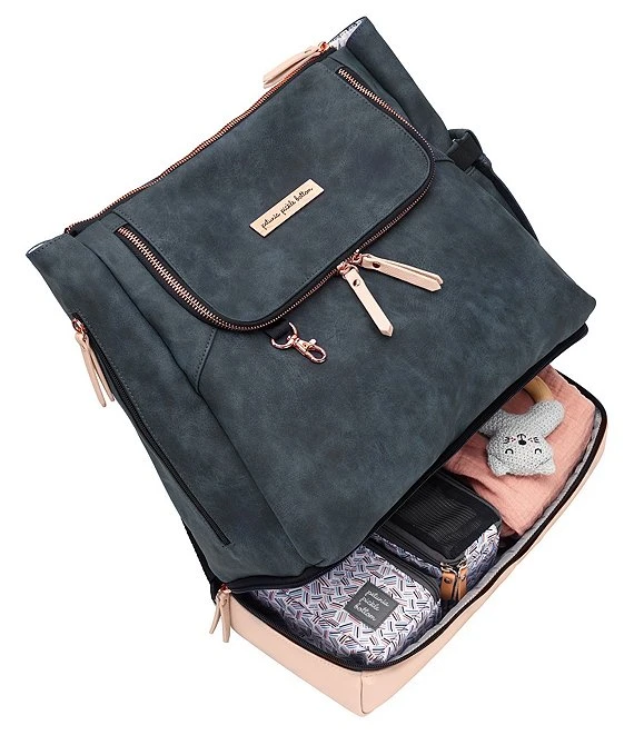 Petunia Pickle Bottom Pivot Colorblock Backpack/Tote Diaper Backpack - Matte 2 Petunia Pickle Bottom Pivot Colorblock Backpack/Tote Diaper Backpack - Matte - Afbeelding 2