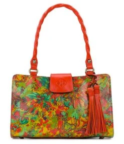 Patricia Nash Rienzo Sunny Days Floral Leather Satchel Bag -Kurt Geiger Shop 00000000 zi 1ed3411b abae 4d46 a9cd 968455b8be57