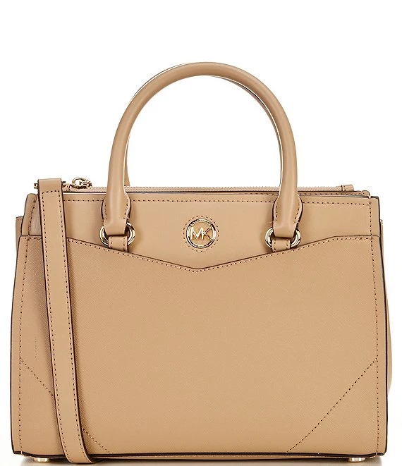 Michael Kors Everly Medium Saffiano Leather Satchel Bag 2 Michael Kors Everly Medium Saffiano Leather Satchel Bag - Afbeelding 2