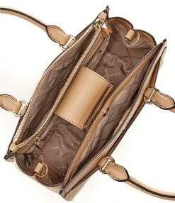 Michael Kors Everly Medium Saffiano Leather Satchel Bag