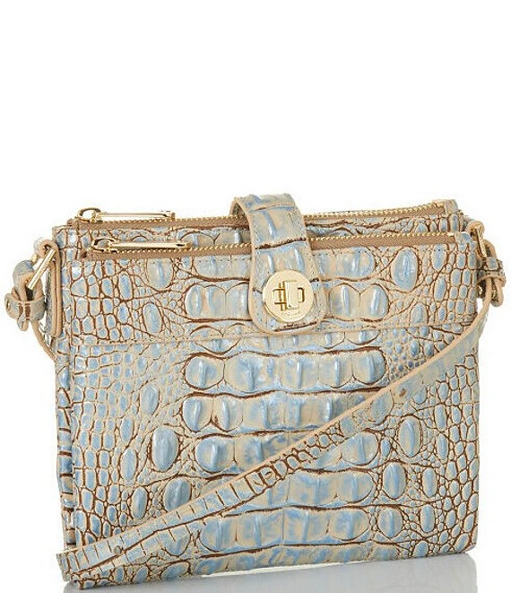 BRAHMIN Melbourne Collection Mina Compact Crossbody Bag 3 BRAHMIN Melbourne Collection Mina Compact Crossbody Bag - Afbeelding 3