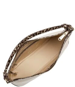 BRAHMIN Garces Collection Heather Leather Ivory Iguana Shoulder Bag -Kurt Geiger Shop 00000000 zi 27500b95 90fc 4ded bf64 60ef4c936620 02 ai