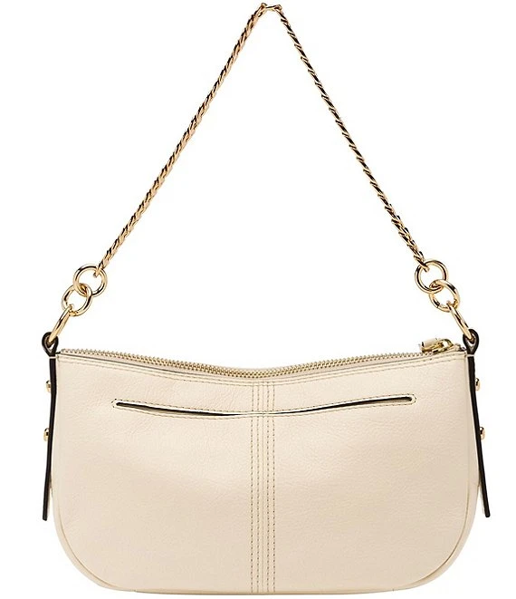 Fossil Jolie Chain Detail Leather Baguette Shoulder Bag 2 Fossil Jolie Chain Detail Leather Baguette Shoulder Bag - Afbeelding 2