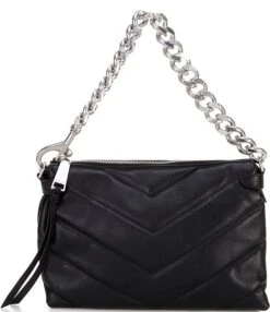 REBECCA MINKOFF Edie Chevron Quilted Leather Maxi Chain Crossbody Bag -Kurt Geiger Shop 00000000 zi 2d7a5d3b 84f3 4b8b a7e8 e9044cf72d1f