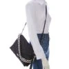 REBECCA MINKOFF Edie Chevron Quilted Leather Maxi Chain Crossbody Bag