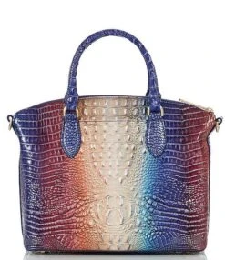 BRAHMIN Ombre Mini Melbourne Collection Summerlight Duxbury Leather Satchel Bag -Kurt Geiger Shop 00000000 zi 32b24edc d406 4d8c 97b8 57cbd3510127 01 ai