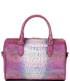 BRAHMIN Sundial Collection Stacey Multi Top Zip Satchel Bag -Kurt Geiger Shop 00000000 zi 37a48db9 8ab9 4fad af1c 5427b026aafd 01 ai