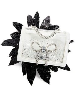 Betsey Johnson Clear Convertible Rhinestone Bow Shoulder Bag 9 Betsey Johnson Clear Convertible Rhinestone Bow Shoulder Bag -Kurt Geiger Shop 00000000 zi 37f86ab8 06b3 4743 9cbe 1636dcf6f47c 05 ai