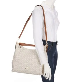 Michael Kors Signature Logo Sienna Large Convertible Shoulder Bag -Kurt Geiger Shop 00000000 zi 38c7a2b7 1735 4935 8e0c df63ba5dde37 03 ai
