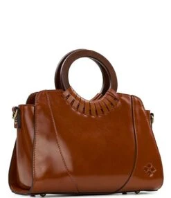 Patricia Nash Lyon Satchel Crossbody Satchel Bag