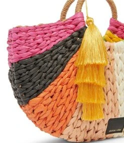 Dolce Vita Estelle Woven Tassel Satchel Bag -Kurt Geiger Shop 00000000 zi 3b0a0fb6 1a8c 428d 8253 9bb8c775890e 02 ai
