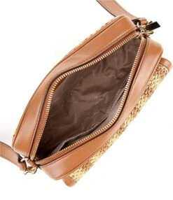 Michael Kors Park Medium Chain Swag Striped Straw Camera Crossbody Bag -Kurt Geiger Shop 00000000 zi 41bd8e23 17fa 446a bfb8 0c5779cfe918 02 ai