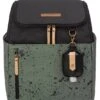 Petunia Pickle Bottom Olive Ink Blot Tempo Backpack Diaper Bag