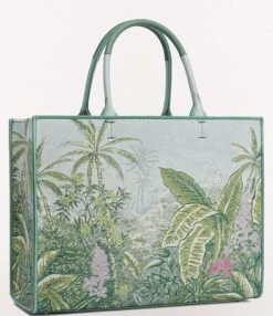 Furla Opportunity Tropical Nature Large Tote Bag