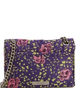 Kurt Geiger London Mini Kensington Floral Crystal Crossbody Bag