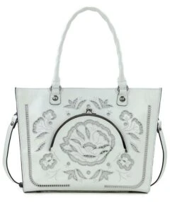 Patricia Nash Zancona Leather Embroidered Floral Tote Bag -Kurt Geiger Shop 00000000 zi 46eb79d5 6c4b 4d4b b556 124338a18a37