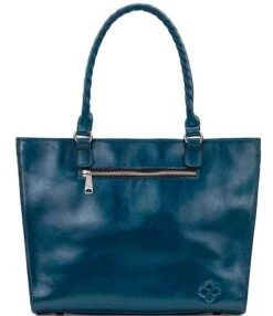 Patricia Nash Cut Out Tooling Collection Zancona Floral Tote Bag