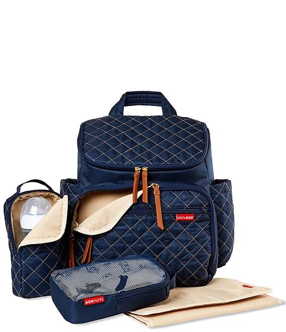 Skip Hop Quilted Forma Backpack Diaper Bag 5 Skip Hop Quilted Forma Backpack Diaper Bag - Afbeelding 5