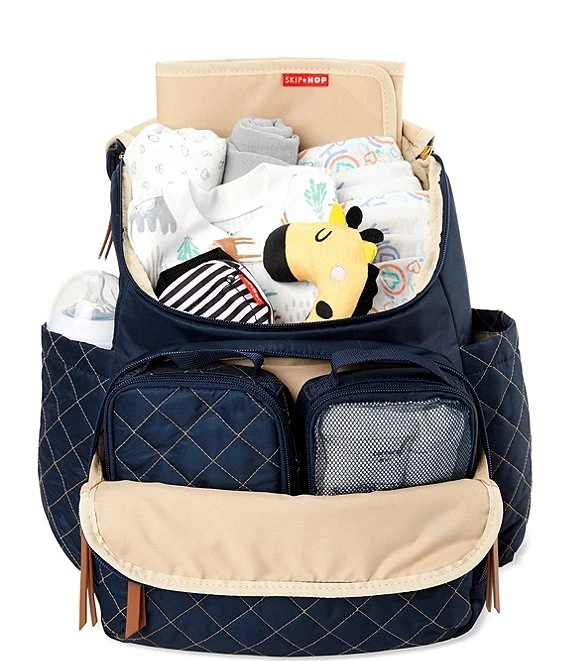 Skip Hop Quilted Forma Backpack Diaper Bag 6 Skip Hop Quilted Forma Backpack Diaper Bag - Afbeelding 6