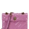 Kurt Geiger London Patent Leather Kensington Shoulder Bag