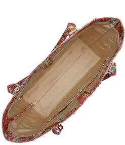 BRAHMIN Melbourne Collection April Mineral Blue Tote Bag