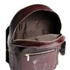 Kelly-Tooke Henry Patent Calfskin Leather Etched Face Backpack
