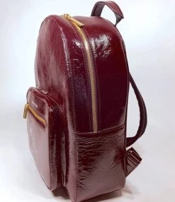 Kelly-Tooke Henry Patent Calfskin Leather Etched Face Backpack 5 Kelly-Tooke Henry Patent Calfskin Leather Etched Face Backpack -Kurt Geiger Shop 00000000 zi 4e8d6fb9 a64c 4b2e af37 14e29a34aeec 03 ai