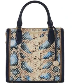BRAHMIN Delahaye Collection Small Deep Azure Caroline Satchel Bag 6 BRAHMIN Delahaye Collection Small Deep Azure Caroline Satchel Bag -Kurt Geiger Shop 00000000 zi 4f1d8f73 649d 4888 93de 8c3c143104cc
