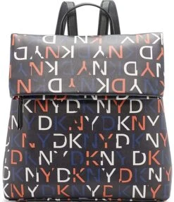 DKNY Tilly Vegan Leather Logo Backpack -Kurt Geiger Shop 00000000 zi 4feeb4d5 d6df 4ba8 b205 fe0aecfe6833