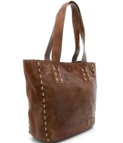 Bed Stu Stevie Leather Pick Stitch Tote Bag
